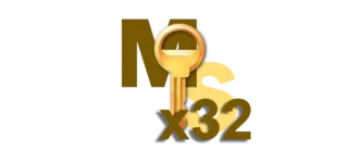 Иконка для KMS-активатора с 32-битной архитектурой