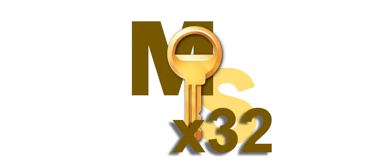 Иконка для KMS-активатора с 32-битной архитектурой