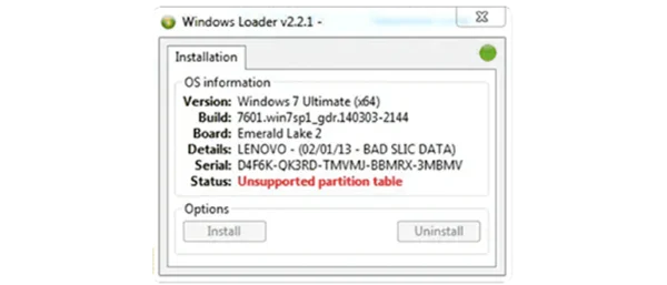 Ошибка "Unsupported partition table" при попытке запустить или активировать Windows 7 свидетельствует о наличии несовместимой схемы разметки диска, которая мешает корректной загрузке операционной системы. Обычно эта проблема возникает при использовании дисков с GPT (GUID Partition Table) на системах, предназначенных для работы с MBR (Master Boot Record), или наоборот. В результате системы BIOS или UEFI могут не распознавать структуру разделов, что препятствует запуску или активации Windows 7.
Данная ошибка особенно актуальна при установке операционной системы на недавно приобретённые SSD или HDD с новым типом разметки. Также она может появляться после конвертации диска с MBR в GPT без правильных настроек или при переносе системы с одного типа разметки на другой.
Для устранения проблемы необходимо определить текущий тип таблицы разделов и, при необходимости, выполнить её корректировку. Обычно это включает перепланировку диска с помощью специальных инструментов, таких как Diskpart или сторонних программ, а также настройку BIOS или UEFI для правильной работы с выбранной схемой. В случае несоответствия типа разметки системы и настроек загрузки совершаются соответствующие шаги по подготовке диска к совместимой разметке, что позволяет успешно активировать и использовать Windows 7 без ошибок, связанных с таблицей разделов.