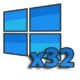 Версия операционной системы Windows 10 с 32-битной архитектурой