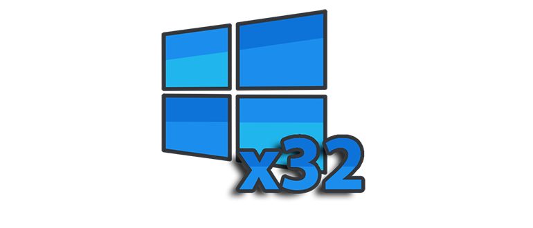 Версия операционной системы Windows 10 с 32-битной архитектурой
